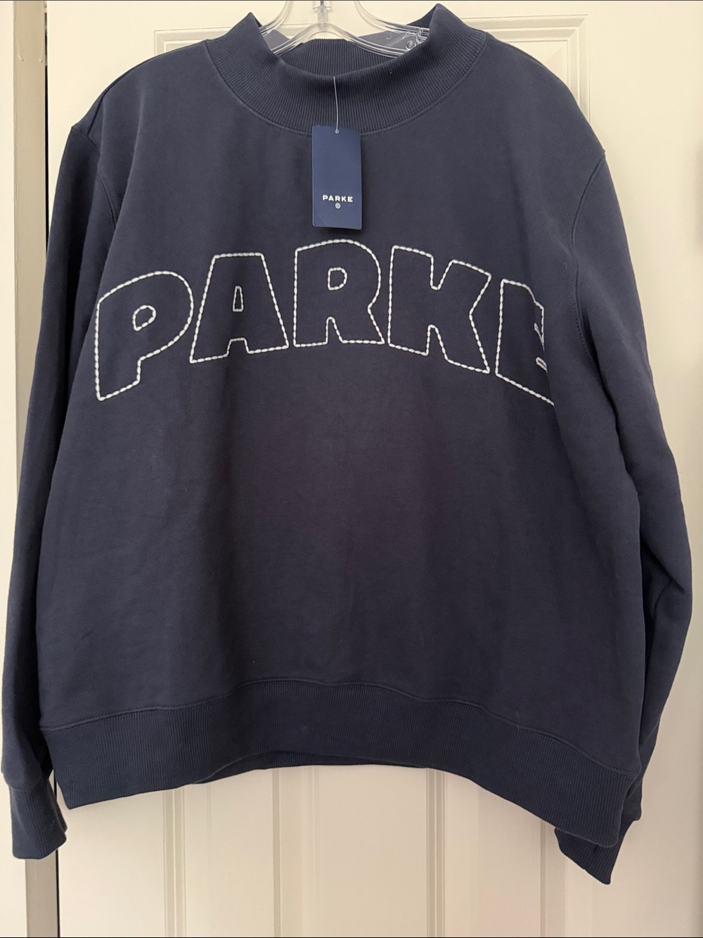 Parke x Target Collab Navy Logo Sweatshirt